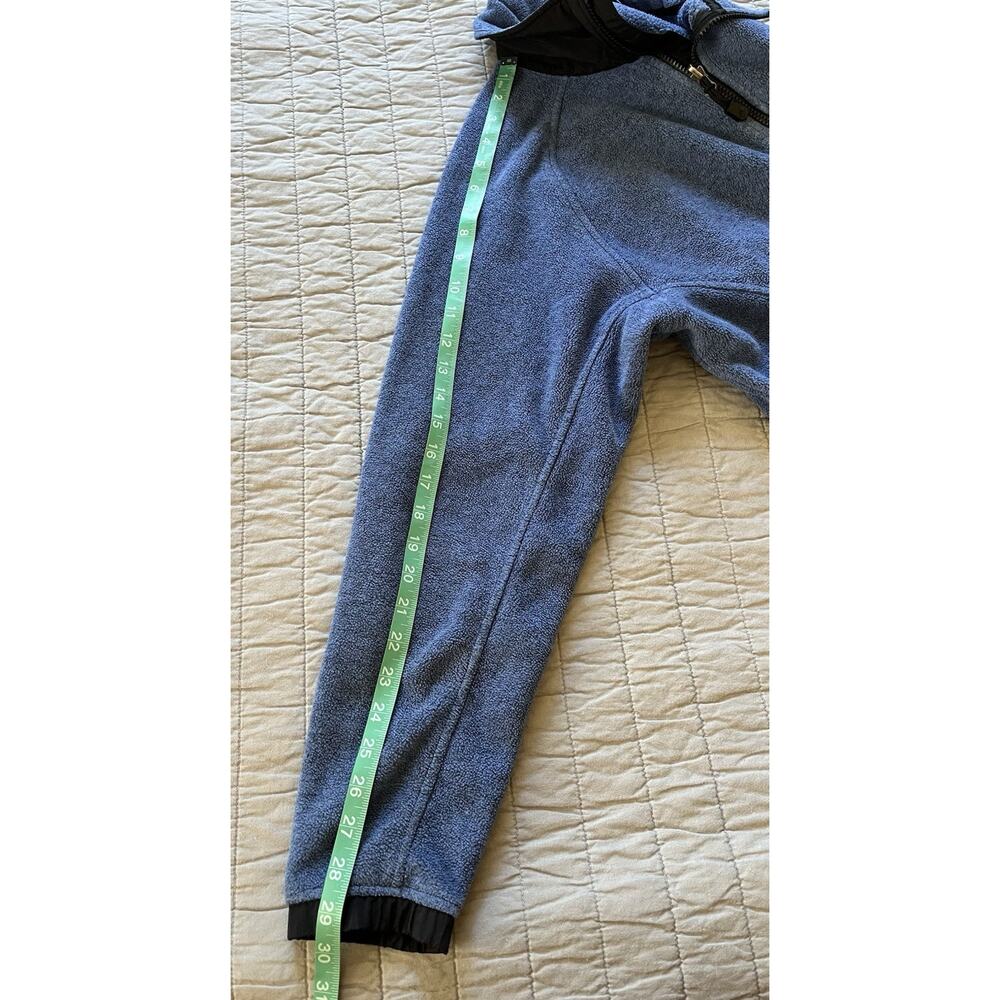 The North Face Womens Blue Heather Polartec Full Zip Fleece Jacket Size M 14071 - Picture 9 of 9